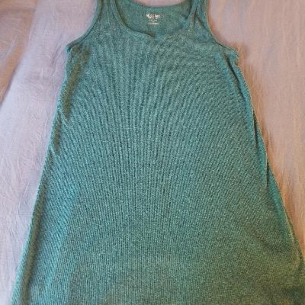 XL Mossimo green teal tank top